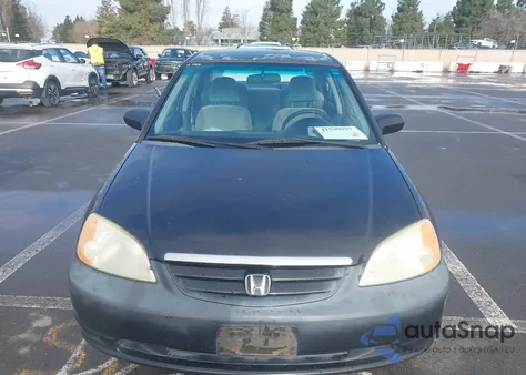 2002 Honda Civic Dx from USA, damaged, VIN 2HGES15122H606455